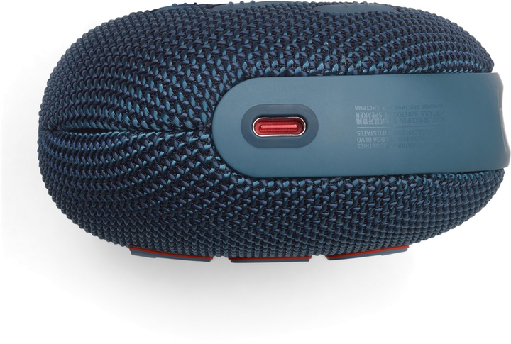 Портативна колонка JBL Clip 5 Blue (JBLCLIP5BLU)  Фото №3